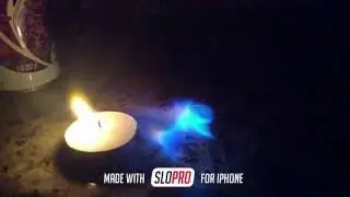Traveling Flame Slo-Motion - Slo-Mo#4