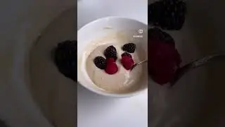 Protein Yogurt Bowl #shorts  #vegan #food