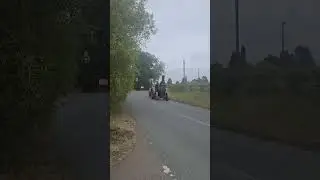 Burrell traction engine 1144 on the road to Welland 2025