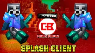 NOVO CHEATBREAKER PARA PIRATA | MELHOR CLIENT 1.7/1.8 *SPLASH CLIENT* +1000 FPS & 0 LAG + TUTORIAL