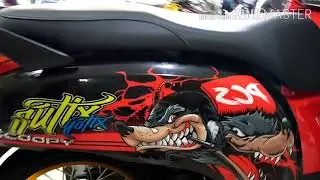 Stiker scoopy kartun terbaru
