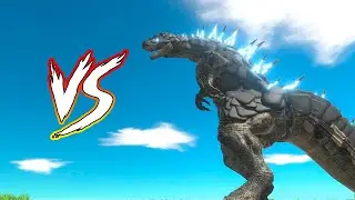 Godzilla vs all units - Animal Revolt Battle Simulator | ARBS