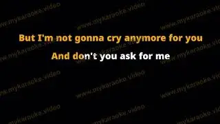 I&rsquo;m Not Gonna Cry-Violent Femmes Karaoke 