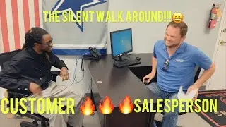 How to do your SILENT trade walk Around!🤓 This trade purrs at the end 😂