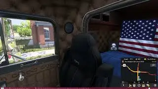 American truck simulator Cruising in that Pete 359 w/ cat c16
