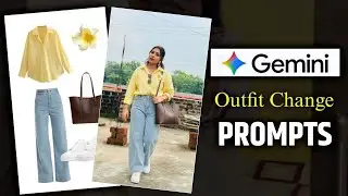 Trending Gemini Outfit Change Photo Editing Prompt | Gemini New Prompt 🌸