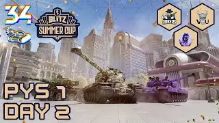 Blitz Summer Cup NA Qualifiers - PYS #1, Day 2 || World of Tanks Blitz Summer 2023