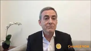 William Quigley, WAX.io CEO, speaks during a fireside chat at CoinAgenda Global Oct. 2020