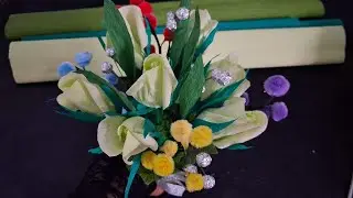 WoW! how to Make Beautiful bouquets as a Gift / Simple and Easy