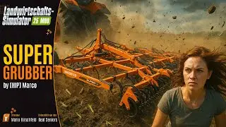 St&auml;rker. Schneller. Sch&ouml;ner! 🚜 Der Prolander Grubber von Hirschfeld Technologies im LS25