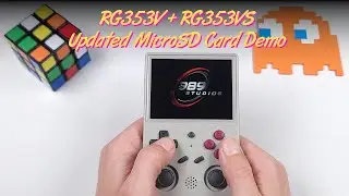 UPDATED Anbernic RG353V - RG353VS 20,000+ Games Emulation Station Micro SD Card Demo & Purchase Link