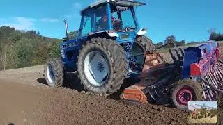 PSZENICA ŚIEW AGREGATEM MASCHIO 2.5M FORD 8210 TURBO
