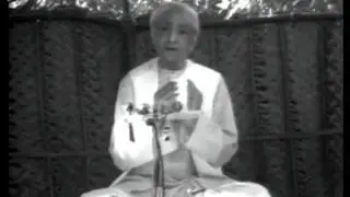 What is sorrow? | J. Krishnamurti