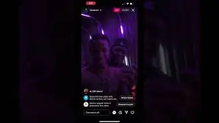 Ja Morant IG live with gun