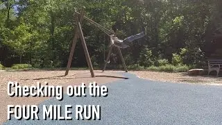 Checking out the Four Mile Run and W&OD Trails