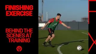 #REDDEVILS​​ | #WorldCup​​ 2022 Qualifiers | Finishing exercise at training