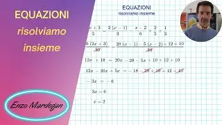 EQUAZIONI - risolviamo insieme