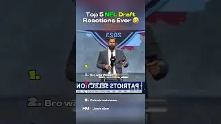 Top 5 NFL Draft reactions ever #nfl #nfldraft #nflfootball
