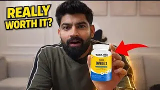 Tata 1mg Fish Oil Review | Best Omega 3 Supplement in India? EPA DHA Full Test