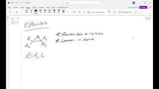 CHEM 113 Part 16 Day 2 Epoxides and Epoxide Nomenclature
