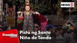 Pista ng Santo Niño de Tondo sa Maynila, makulay | Frontline Weekend