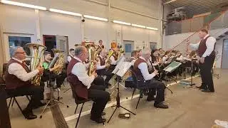 Berglandkinder Marsch - MV Rückersdorf-Harmannsdorf - Sommerprobe 2025