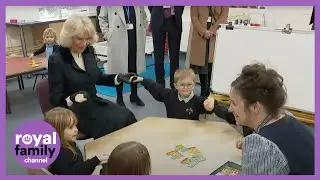 Camilla Makes First Public Visit as Future Queen