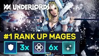 #1 Rank Up Mages! 6 Mage High Rank Combos! | Dota Underlords