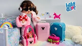 BABY ALIVE SOFIA ARRUMA AS MALAS PARA VIAJAR PARA DISNEY