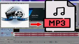 VEGAS Pro 14.0, how to convert Video file to mp3 file in Sony Vegas Pro14.0