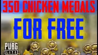 FREE Chicken Medals (x350) in PUBG Lite