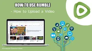 How to UPLOAD a Video On Rumble Using a Mac Computer - Basic Tutorial | New