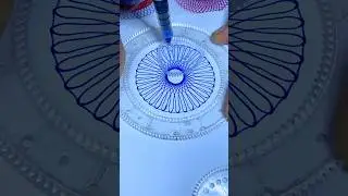 So Satisfying Oscillograph Art #viral #shortsviral #asmr #shorts