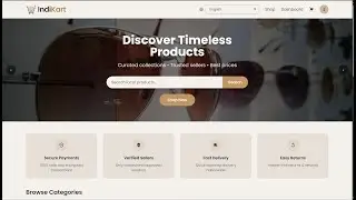 Multi-Language E-Commerce Platform for Local Products
