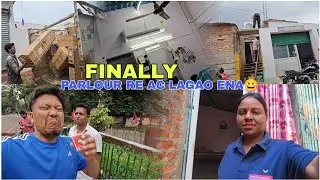 Finally AC Lagao Ena Parlour Re 😀 HBV