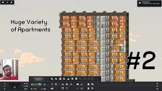 ПЕРЕЕЗД В КВАРТИРЫ НА САМОМ СЛОЖНОМ УРОВНЕ СЛОЖНОСТИ - Project Highrise Часть 2 АНГЛ.