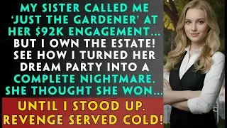She Mocked Me As &ldquo;The Gardener&rdquo; At Her Luxury Engagement&mdash;At My Own Estate | Family Revenge Story