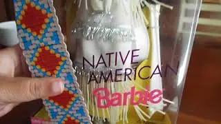 1992  barbie  native  american   dolls  of world  collection