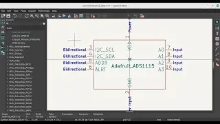 Adafruit ADS1115 KiCad Symbol