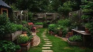 11 Rustic Farmhouse Garden Ideas for Small Backyards | DIY Projects, Budget Decor & Space-Saving!