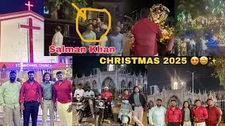 CHRISTMAS 2025 😍🎄| MAHIM CHURCH | MOUNT MARRY CHURCH | Spoted Salman Khan 😍