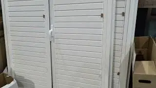 Porte style volet en aluminium &agrave; prix pas cher