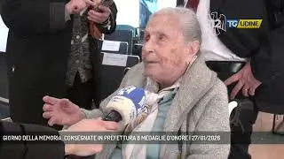 GIORNO DELLA MEMORIA: CONSEGNATE IN PREFETTURA 8 MEDAGLIE D’ONORE | 27/01/2026