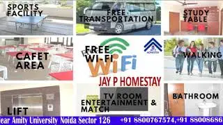 Best Pg Near Amity University Noida sector 125 | JayP Homestay