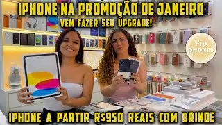 IPHONE A PARTIR R$950 COM BRINDE! IPHONE NA PROMOÇÃO DE JANEIRO! VEM FAZER SEU UPGRADE - VIP PHONES