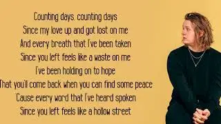 Bruises - Lewis Capaldi (lyrics)