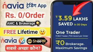Navia Trading App Review: Navia Broker Review | Navia vs Shoonya Brokerage Charges