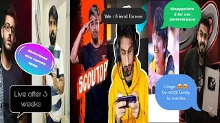 Scout & Owais Not leaving fantic | Carryminati made india Proud | Mortal disappointing with Soul