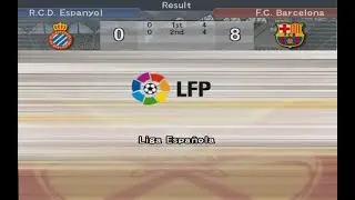 Еспаньйол — Барселона | PES 6 | Ла Ліга