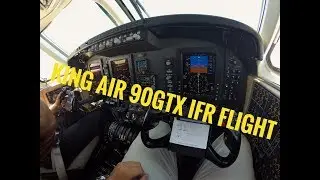 King Air 90GTx IFR Flight To Bryan, TX.